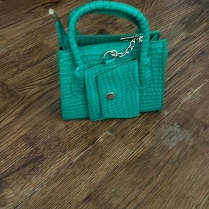 Green purse